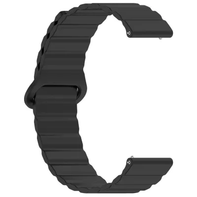 20mm Magnetic Silicone Watch Band Soft Durable Universal Loop Strap for Smartwatches and Traditional Watches